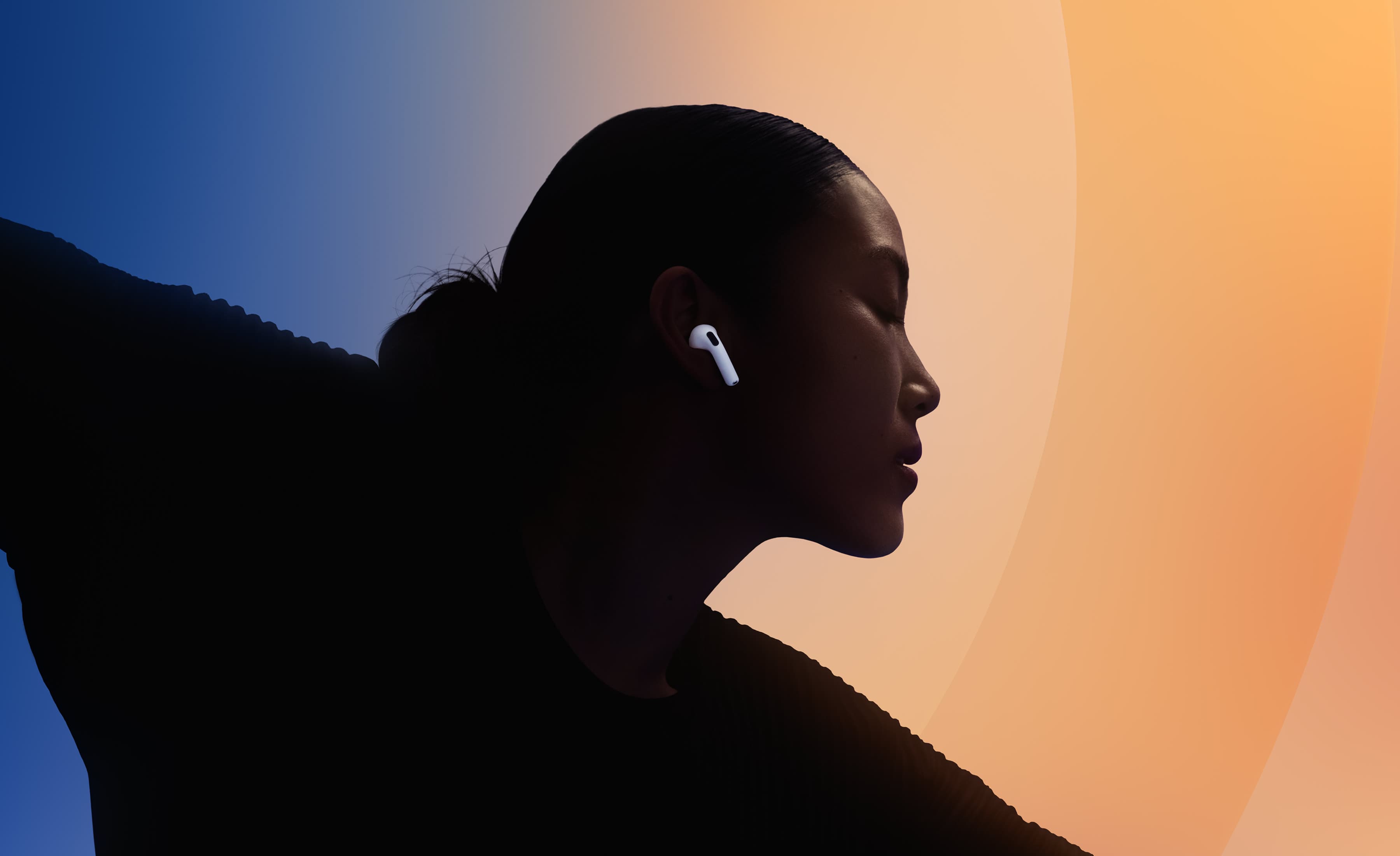 AirPods 5 worn in ear