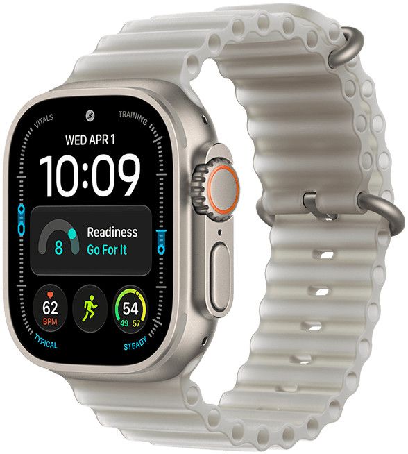 Apple Watch Ultra 4 in Natural Titanium